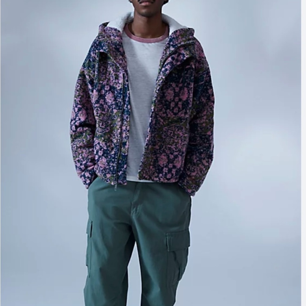 BDG Jacquard Hooded Jacket